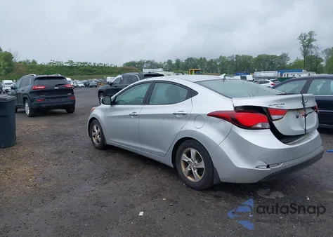 2015 Hyundai Elantra Se from USA, damaged, VIN KMHDH4AE8FU352848